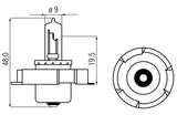 Bosma lamp 12v-15w p26s halogeen