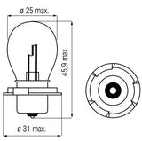 Bosma Lamp 6V-25W P26S