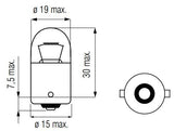 Bosma Lamp 12V-15W BA15S