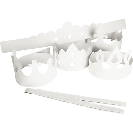 Https: www.cchobby.nl kronen-h-10-16-5-cm-l-60-cm-230-gr-wit-5-stuk-1-doos