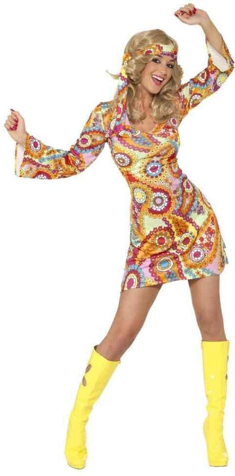 Smiffys dressing up costumes | costumes - 60s groovy - 1960s hippy costume