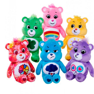 Care bears troetelberen pluche 23cm 6 assorti | 12 stuks