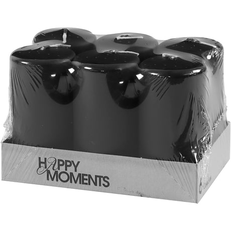 Https: www.cchobby.nl kaarsen-h-100-mm-d-50-mm-zwart-6-stuk-1-doos