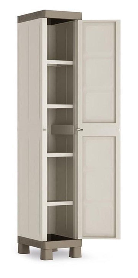 Kis excellence opbergkast 1 deur - 33x182x45 cm - beige zand