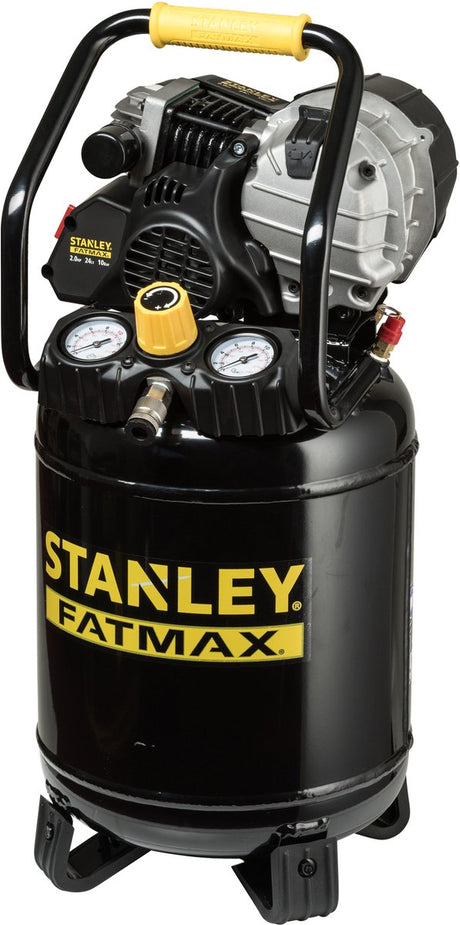 Stanley - professionele compressor - oliegesmeerd - verticaal - 24 l 2 pk 10 bar
