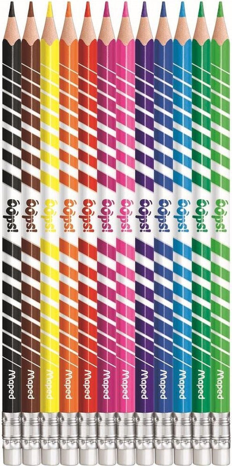 Maped office maped color'peps uitwisbare kleurpotloden 12 stuks