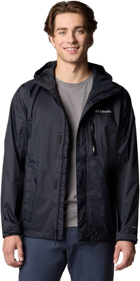 Columbia pouring adventure™ iii jacket heren outdoorjas - black