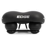 Edge fietszadel liberto - zwart (werkplaatsverpakking)