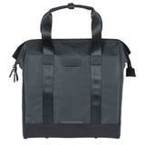 Basil tas grand tarpaulin shopper zwart mik hooks | 23l