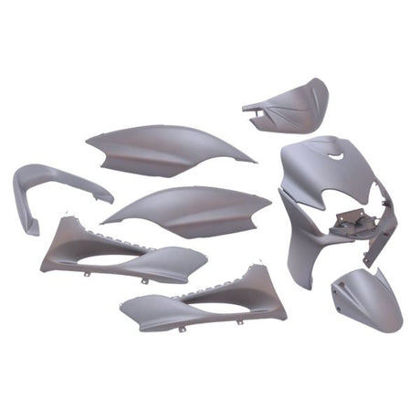 Edge plaatset 9-delig voor yamaha jog r mbk machg - mat grijs