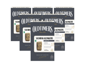 Oldtimers salmiak klinkers zwart-wit (6x 185gr)