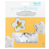 We r makers • button press puffy sticker refill star 30pcs