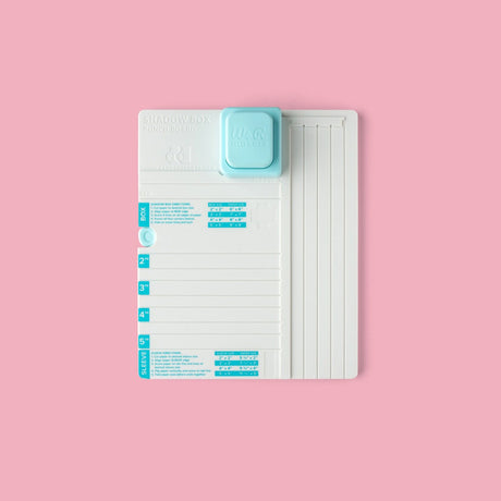 We r makers • shadow box punch board