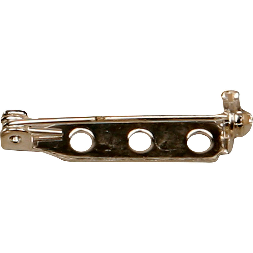 Creativ company https: www.cchobby.nl brochespeld-l-25-mm-verzilverd-10-stuk-1-doos