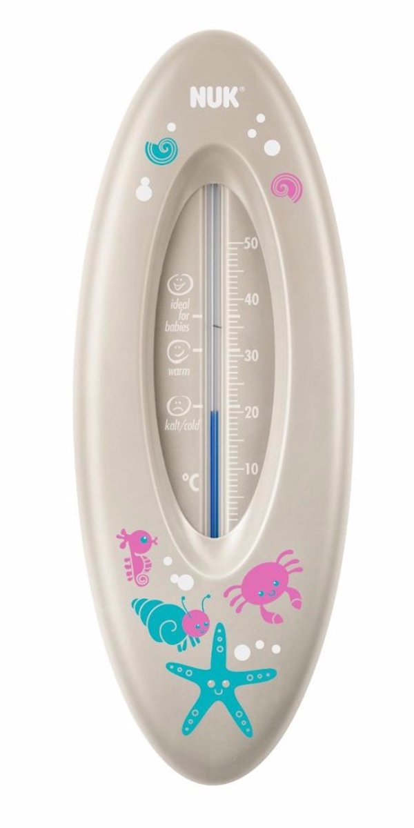 Nuk ocean drijvende badthermometer roze - babythermometer