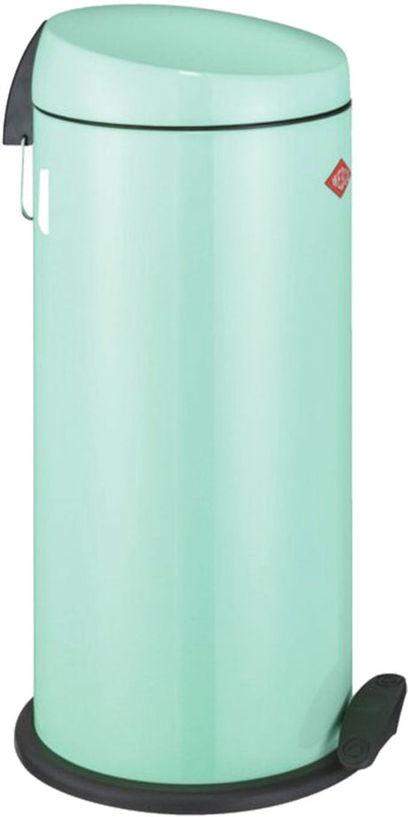Wesco capboy maxi prullenbak | pedaalemmer | 22 liter | metaal - mint | afvalemmer - made in germany