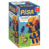 Jumbo toren van pisa - actiespel - vanaf 4 jaar - 2 tot 4 spelers - bordspel voor kinderen - familiespel