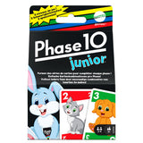 Mattel games spel phase 10 junior - kaartspel | 2 stuks