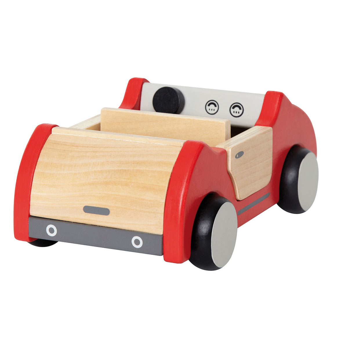 Hape poppenhuis auto