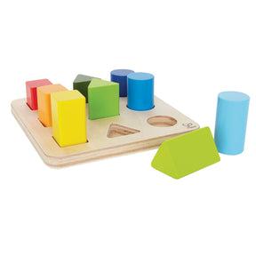 Hape houten sorteerplank vormen