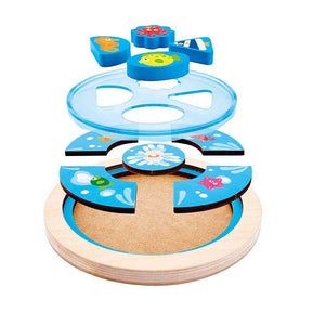 Hape onderwaterwereld vormenpuzzel