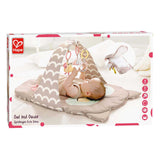 Hape speelboog uil sina - babygym met rammelaar, spiegel en bijtring, vanaf 0 maanden