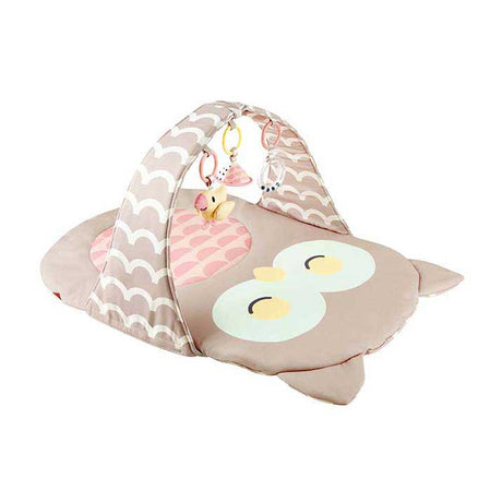 Hape speelboog uil sina - babygym met rammelaar, spiegel en bijtring, vanaf 0 maanden