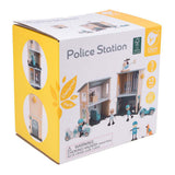 Classic world houten politiebureau speelset voor kinderen.