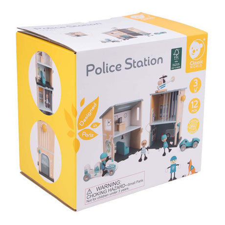 Classic world houten politiebureau