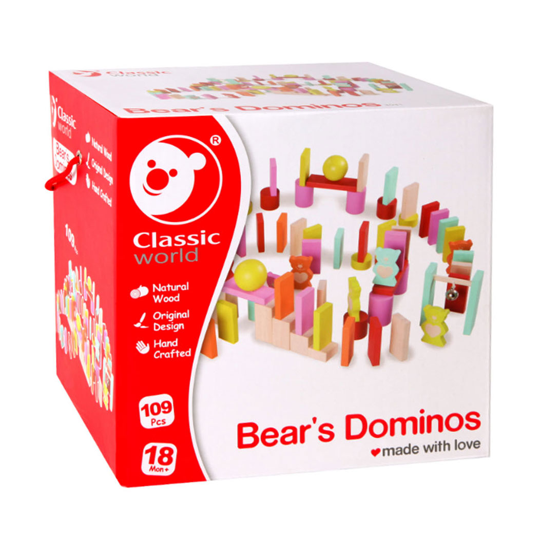 Classic World World World Beren Domino, 109dlg.