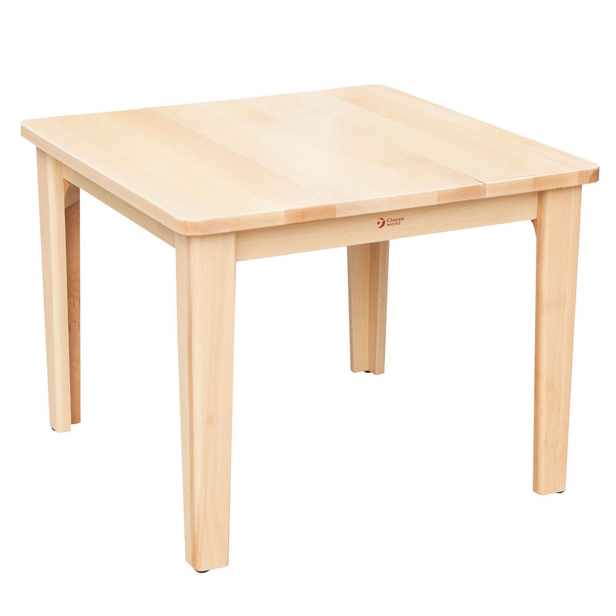 Classic World World World Houten Kindertafel Vierkant