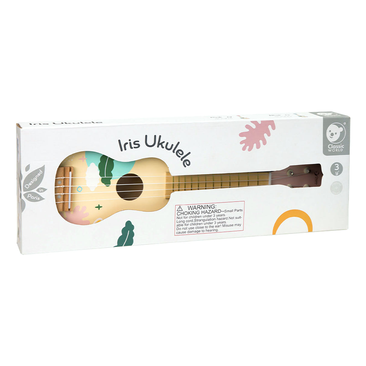 Classic World World World Houten Iris Ukelele