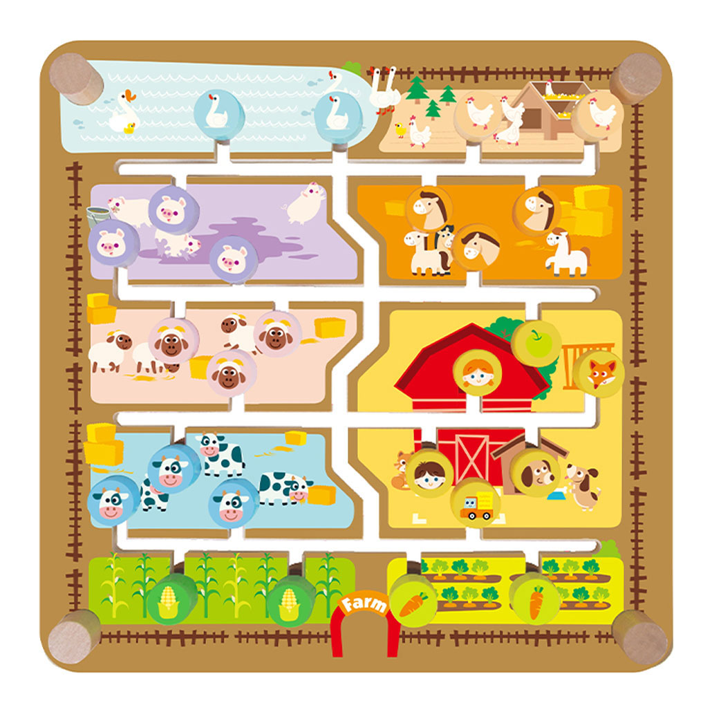 Classic World World World 2in1 Houten Padvinder Kinderspel