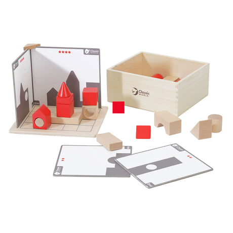 Classic world 3d breinpuzzel met opdrachten