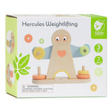 Classic World World Houten Hercules Weegschaal, 7dlg.