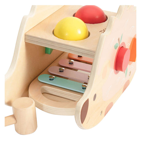 Classic world houten hamerbank egel, 9dlg.