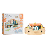 Classic World World World Houten Noah's Ark Boot Bouwset met Dieren, 16dlg.