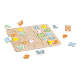 Classic world houten alfabet puzzel educatief speelgoed 27 stukjes.