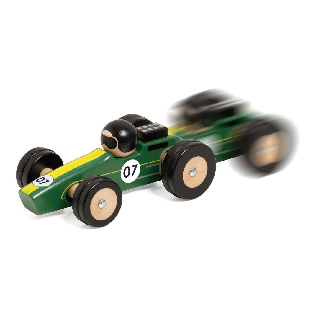 Lobbes speelgoed bv classic world houten speelgoedauto silverstone