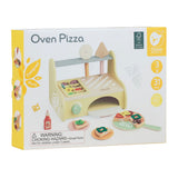 Classic world houten pizzaoven speelset, 7dlg.