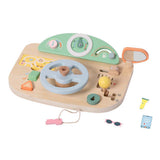 Classic world houten speelgoed stuurwiel met accessoires voor kinderen.