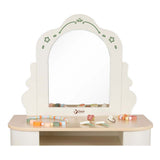 Classic world houten kaptafel met krukje - inclusief accessoires