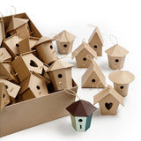 Creativ company http: www.cchobby.nl mini-vogelhuisjes-h-7-cm-6x10-stuk-1-doos