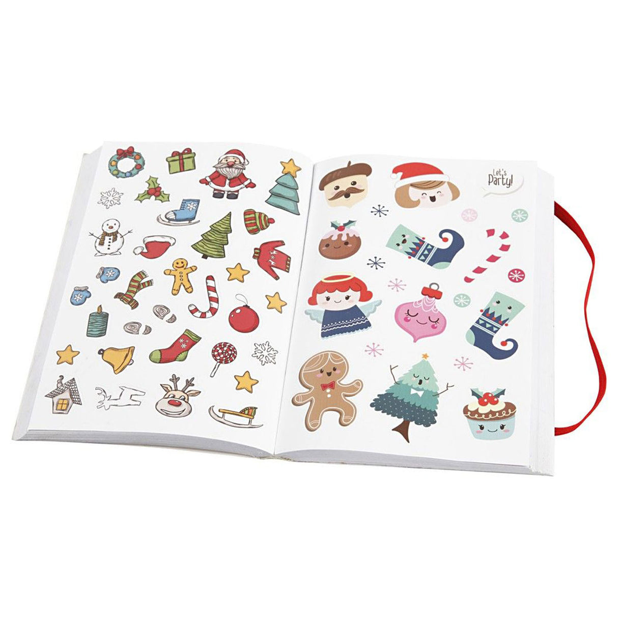 Creativ Company Stickerboek Kerst