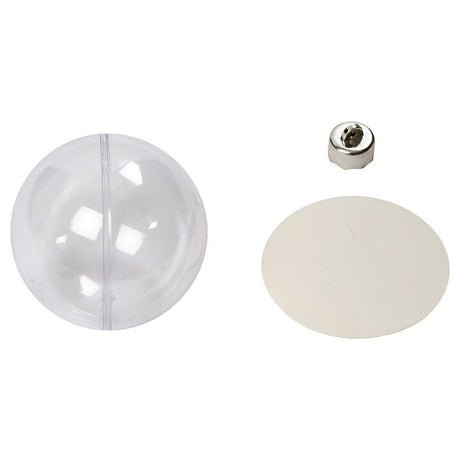 Creativ company http: www.cchobby.nl deco-ballen-d-8-cm-transparant-5-stuk-1-doos