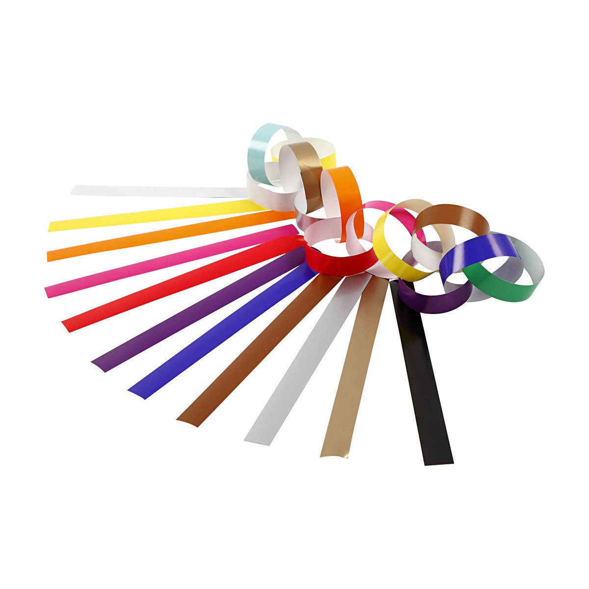Creativ company papier stroken - diverse kleuren, 2400st.