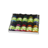 Creativ Company Permanente Glasverf Set van 10 Kleuren, 30ml