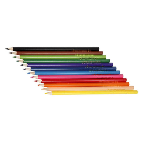 Creativ company http: www.cchobby.nl colortime-kleurpotloden-l-17-45-cm-vulling-3-mm-diverse-kleuren-12x24-stuk-288-stuk-1-doos