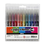 Colortime glitterstiften, 12st.