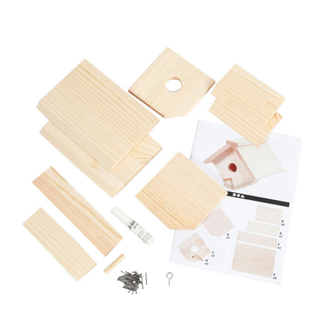 Creativ company houten vogelhuis